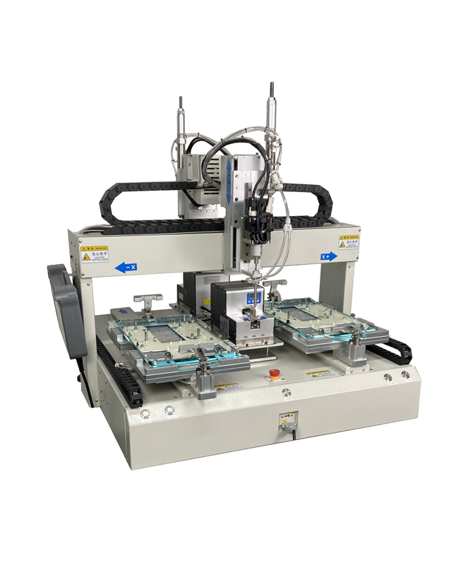 雙頭雙工位吸取式自動(dòng)鎖螺絲機(jī)