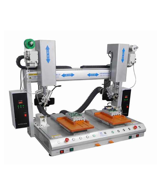 雙頭雙工位自動(dòng)焊錫機(jī)